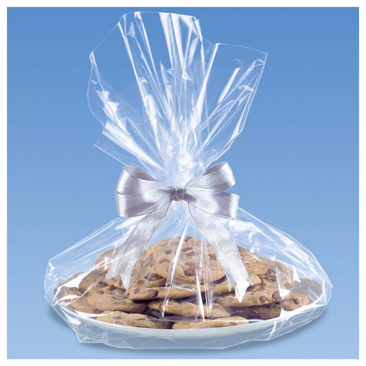 Clear Cello Cookie Tray Bag 18Inc x 16Inc 6Pcs