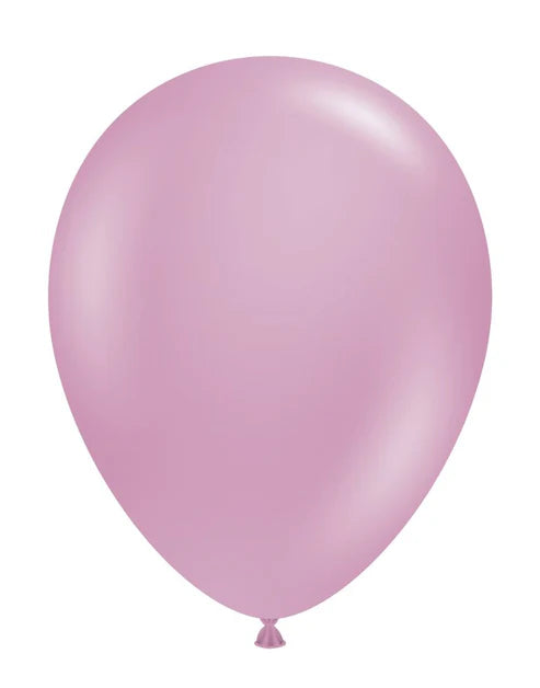 Tuftex 5Inc Canyon Rose Latex Balloons 50ct Pastel color