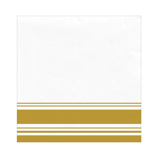 Airlaid Beverage Napkin - Gold 40 pcs / per package