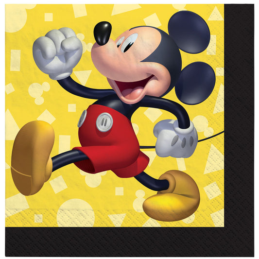 Mickey Mouse Forever Beverage Napkins 16 PCS