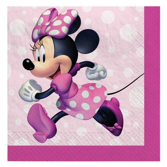 Minnie Mouse Forever Beverage Napkins 16 pcs