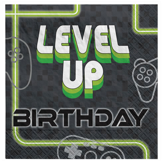 Level Up Luncheon Napkins 16Pcs