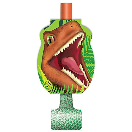 Dinosaur Party Blowouts 8Pcs