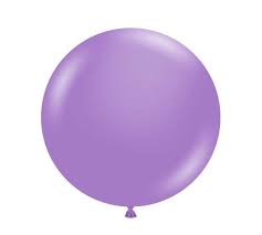 Tuftex 17Inc LAVENDER Latex Balloons 50ct Pastel color