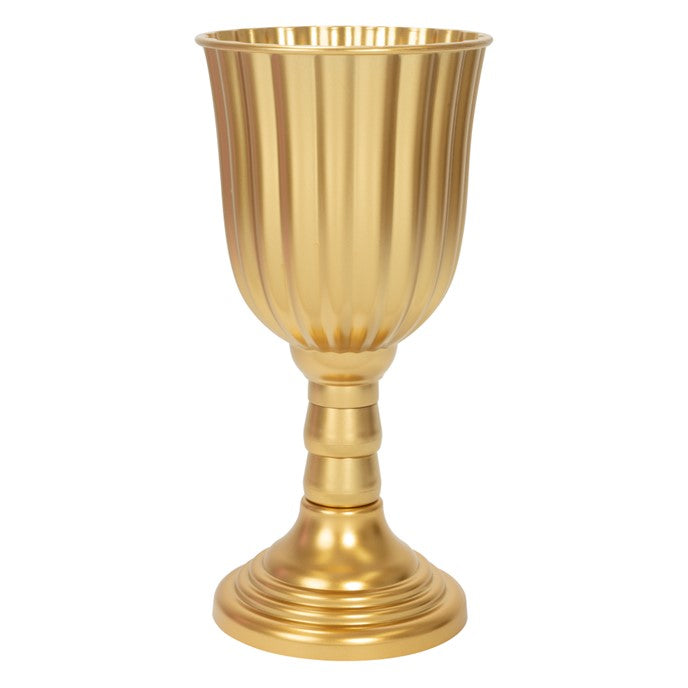 PLASTIC URN 17Inc Planter Gold Party Place Miami