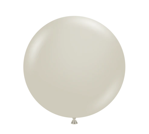 Tuftex 5Inc STONE Latex Balloons 50ct Pastel color