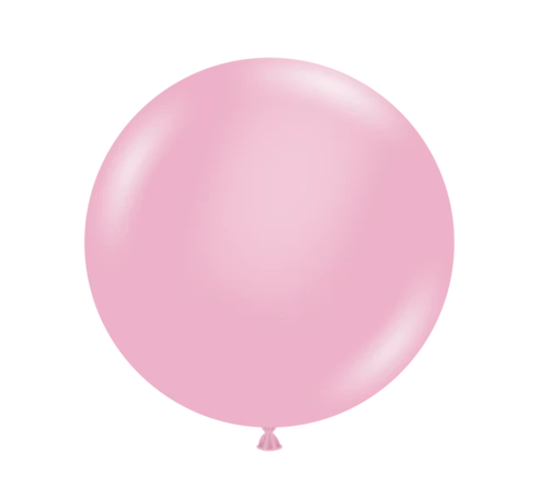 Tuftex 5Inc Pink Latex Balloons 50ct Standar Color