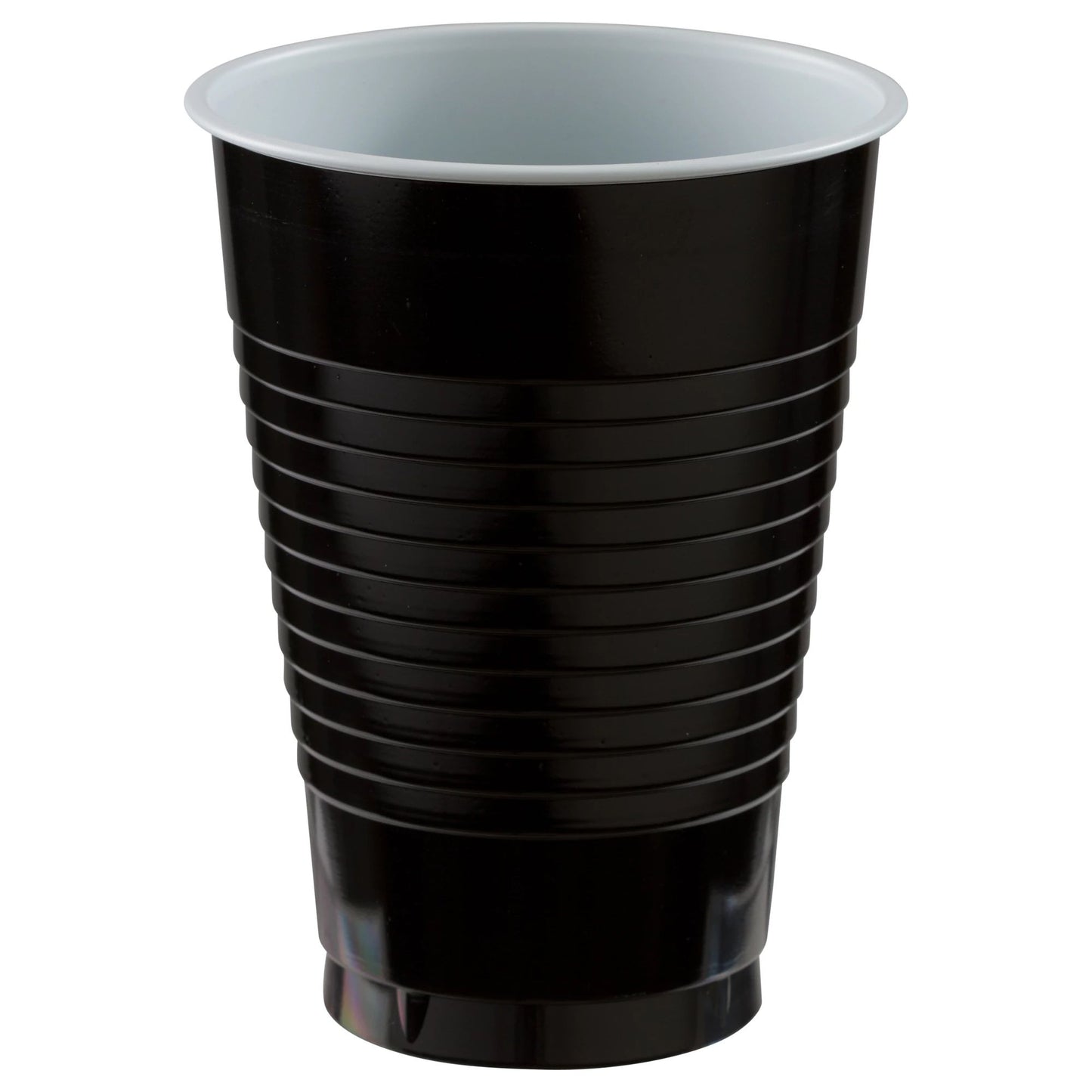 12 Oz. Plastic Cups, High 50Ct. - Caribbean Blue - PartyPlace