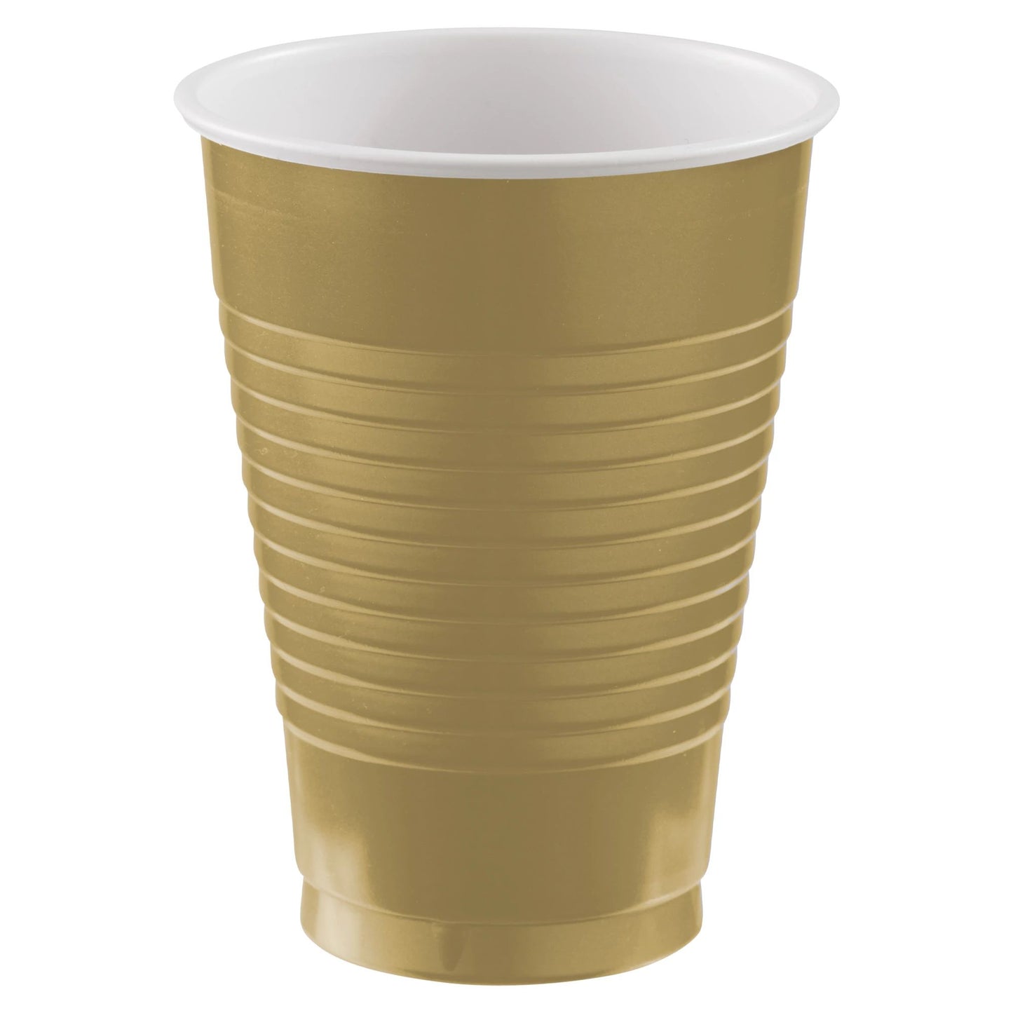 12 Oz. Plastic Cups, High 50Ct. - Caribbean Blue - PartyPlace